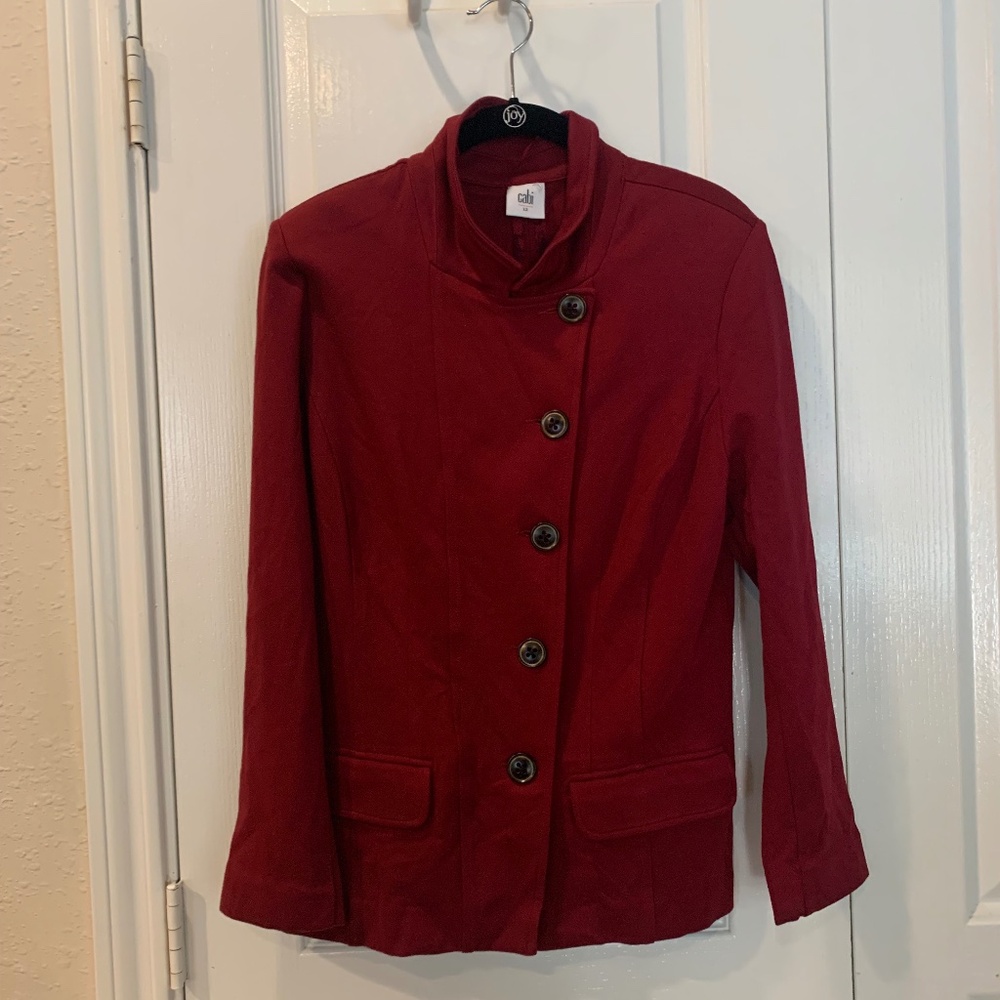 Cabi knit blazer jacket 12